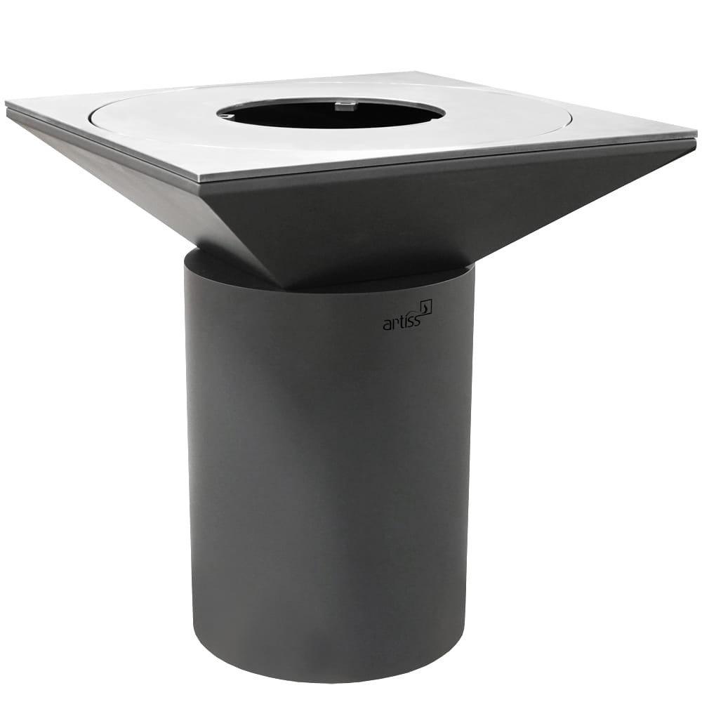 Drzwiczki żeliwne kuchenne  DPK 2 grill g6 grafit 1 1 - Drzwiczki żeliwne kuchenne  DPK 2